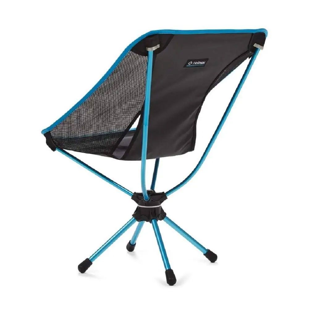 Крісло складне Helinox Swivel Chair Black/O.Blue