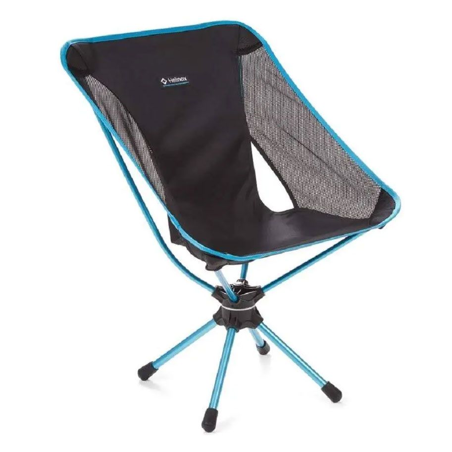 Крісло складне Helinox Swivel Chair Black/O.Blue
