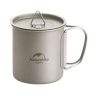 Кружка титанова Naturehike Titanium Mug 450ml NH20CJ005