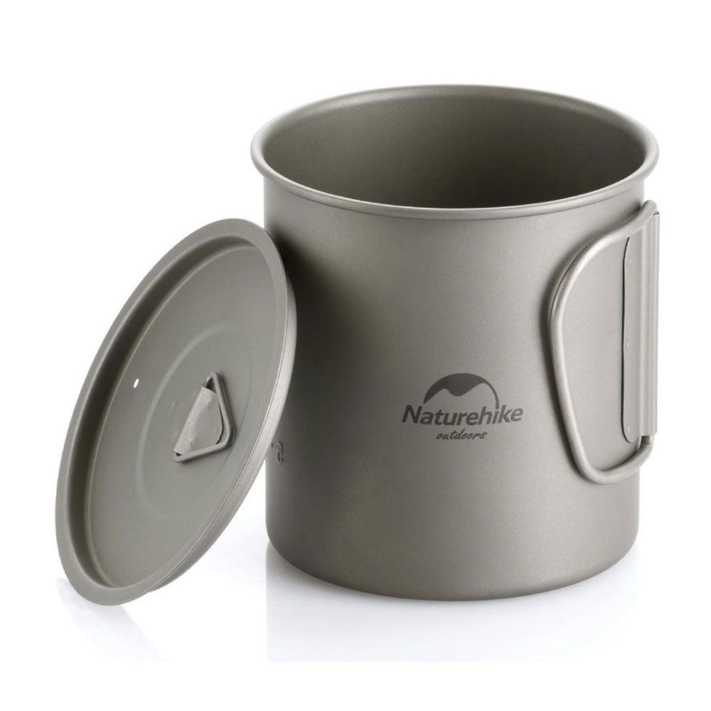 Кружка титанова Naturehike Titanium Mug 450ml NH20CJ005