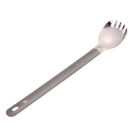 Ложка-виделка Toaks Titanium Long Handle Spork with Polished Bowl