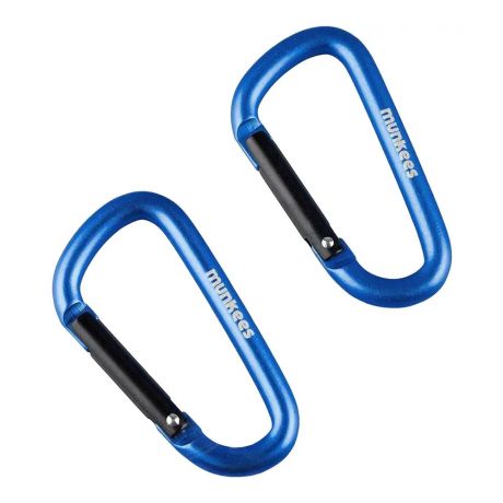 Карабін Munkees 3206 D 6 mm x 60 mm Black пара