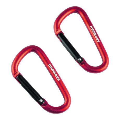 Карабін Munkees 3206 D 6 mm x 60 mm Black пара