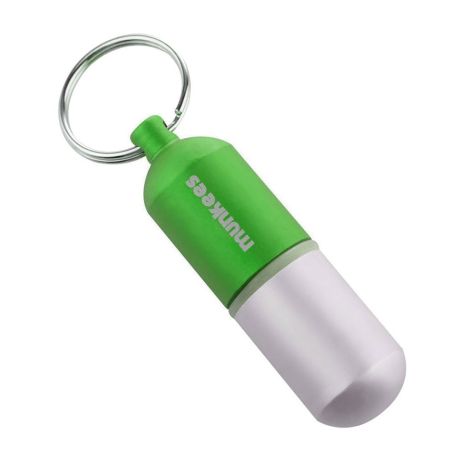 Брелок Munkees Waterproof Capsule Medium Grass Green