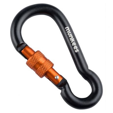 Сувенірний карабін Munkees Carabiner Pear Screw Lock Grey