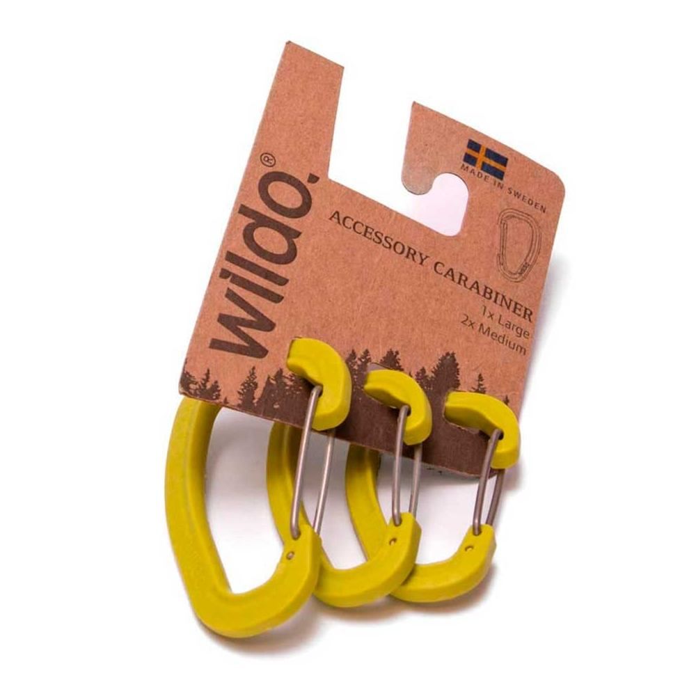 Набор карабинов Wildo Accessory Carabiner Set Lime