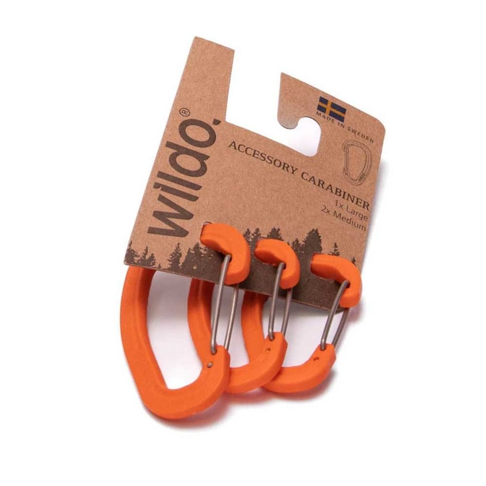 Набор карабинов Wildo Accessory Carabiner Set Orange