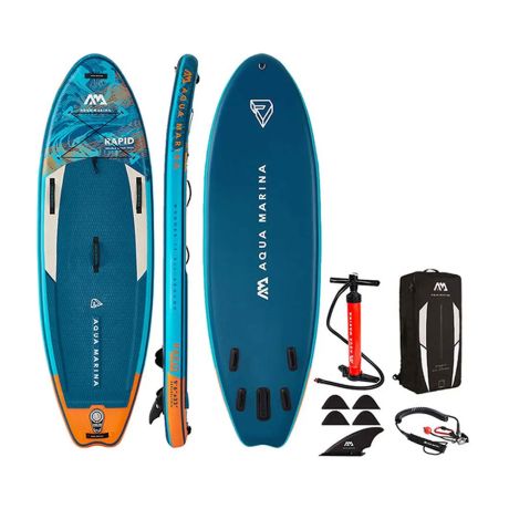 Надувна SUP дошка Aqua Marina Rapid 9′6" All-Around w/River Leash