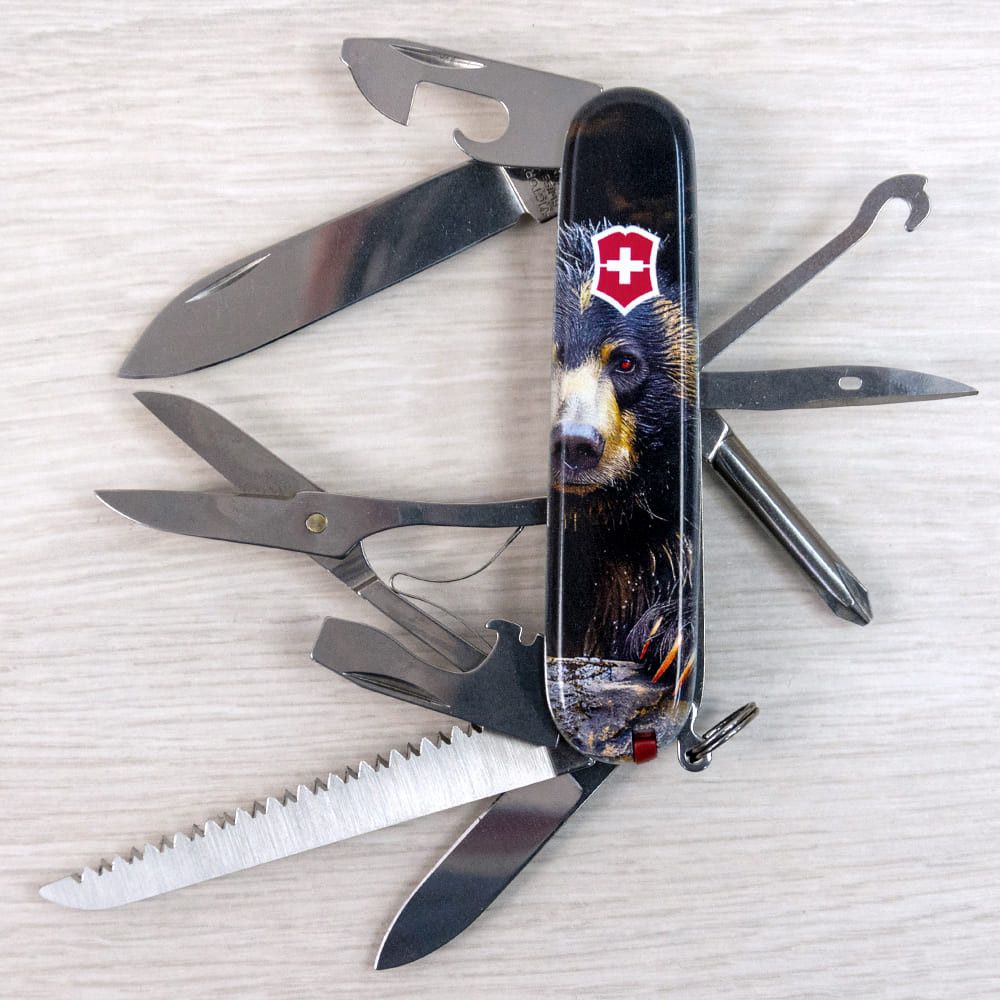 Ніж Victorinox Fieldmaster Animal Black Bear 1.4713.3_F1100pw
