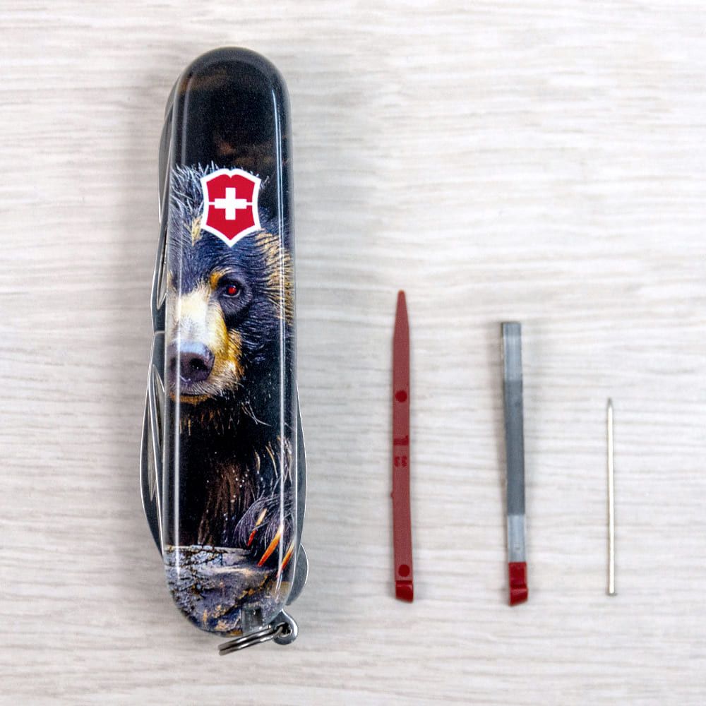 Ніж Victorinox Fieldmaster Animal Black Bear 1.4713.3_F1100pw