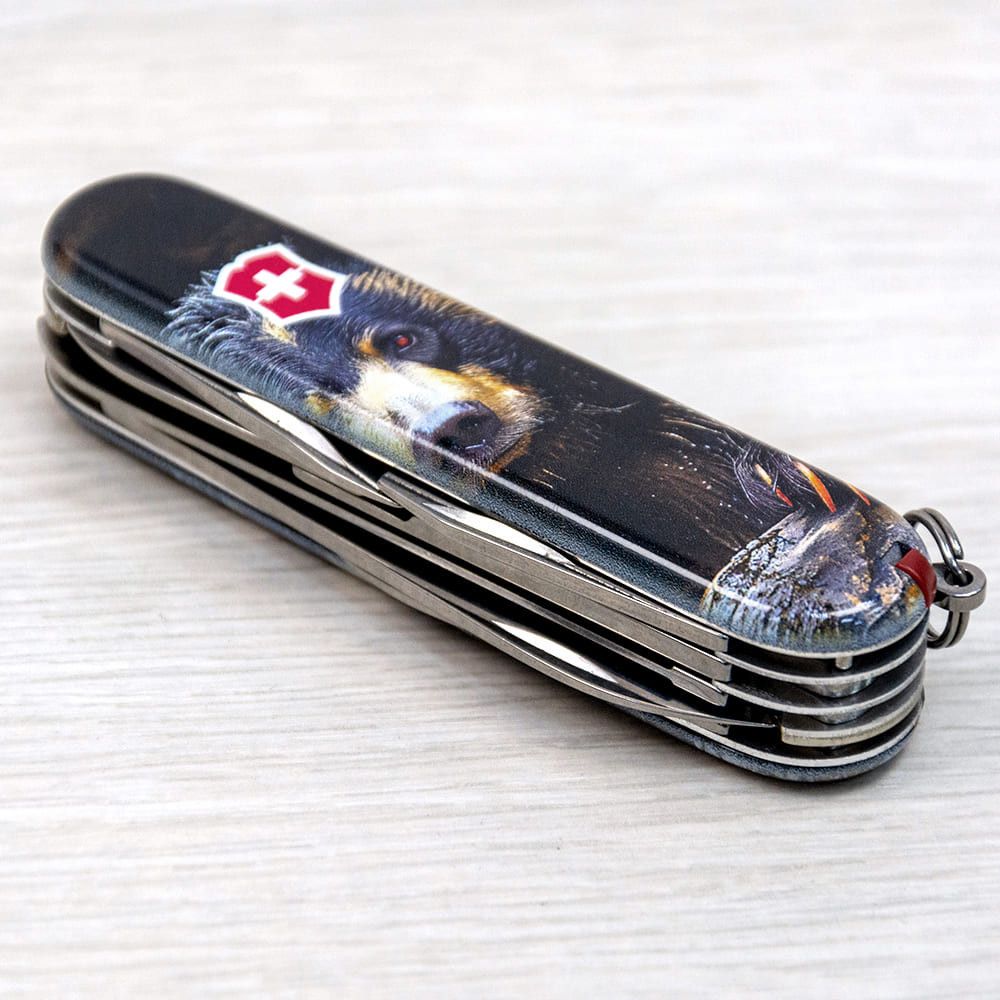 Ніж Victorinox Fieldmaster Animal Black Bear 1.4713.3_F1100pw