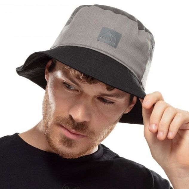 Панама Buff Sun Bucket Hat Hak Grey 125445.937