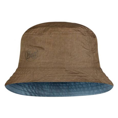 Панамка Buff Travel Bucket Hat Zadok blue-olive 122592.707