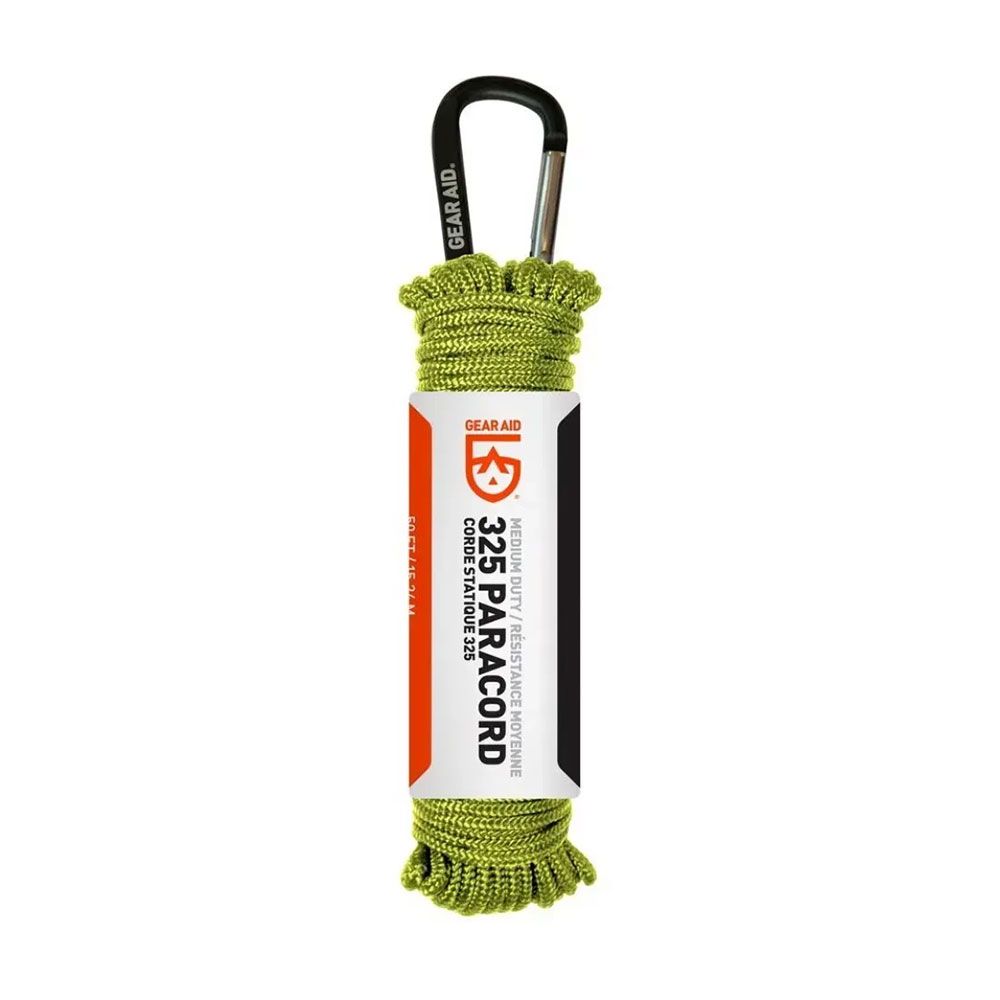 Паракорд Gear Aid 325 Paracord Utility 15 м Green