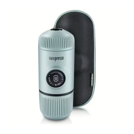 Кишенькова кава-машина Wacaco Nanopresso Light Blue + Case