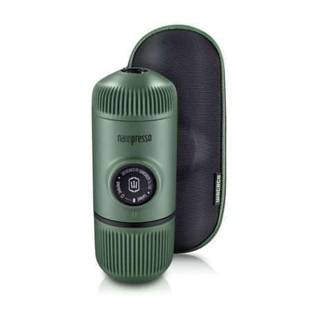 Кишенькова кава-машина Wacaco Nanopresso Light Blue + Case