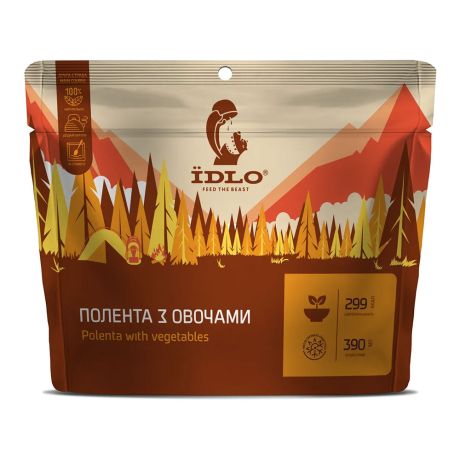 Сушена їжа Їdlo Полента з овочами