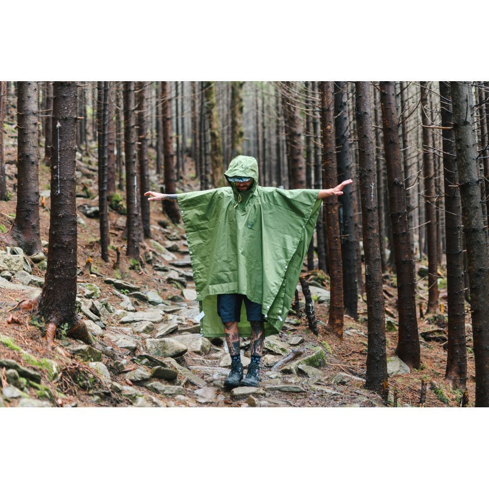 Пончо Turbat Molfar Green