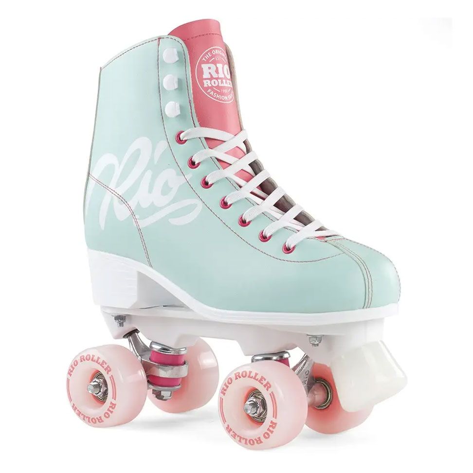 Ролики Rio Roller Script Teal-Coral