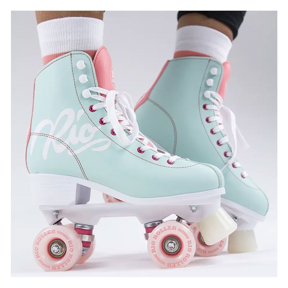 Ролики Rio Roller Script Teal-Coral