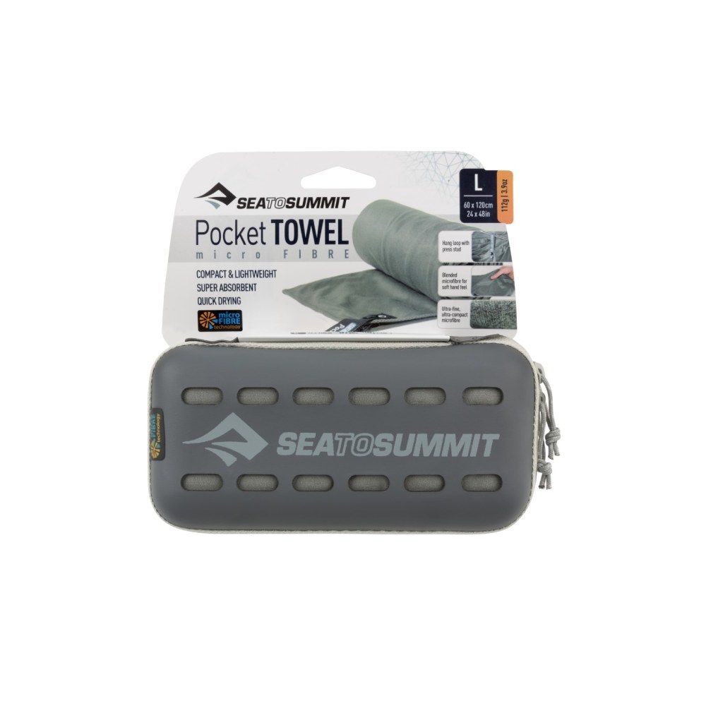 Рушник Sea To Summit Pocket Towel Small Sage 40х60 см