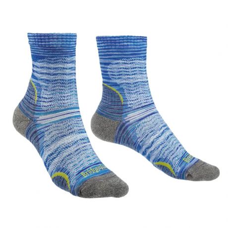 Шкарпетки Bridgedale Wms Hike Ultra Light Endurance Crew Pattern Multi Blue