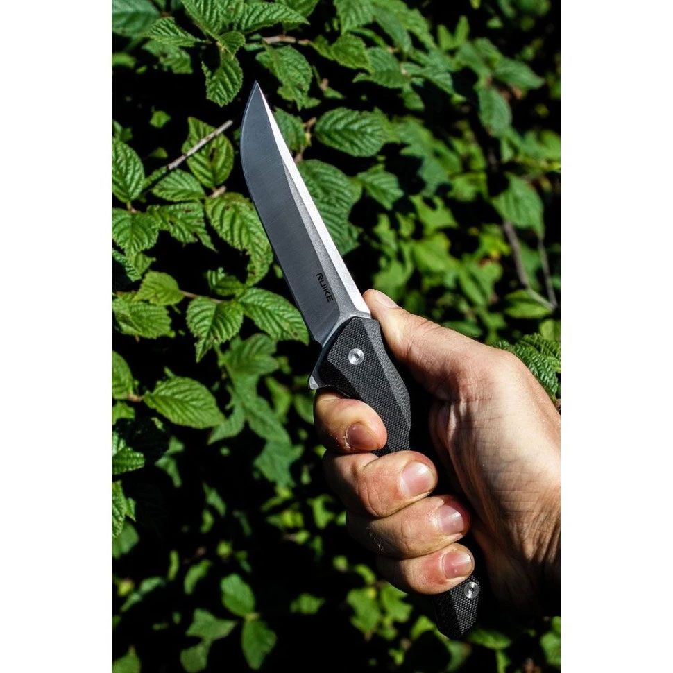 Складаний ніж Ruike Hussar Black P121-B