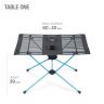 Стіл Helinox Table One Black/O.Blue