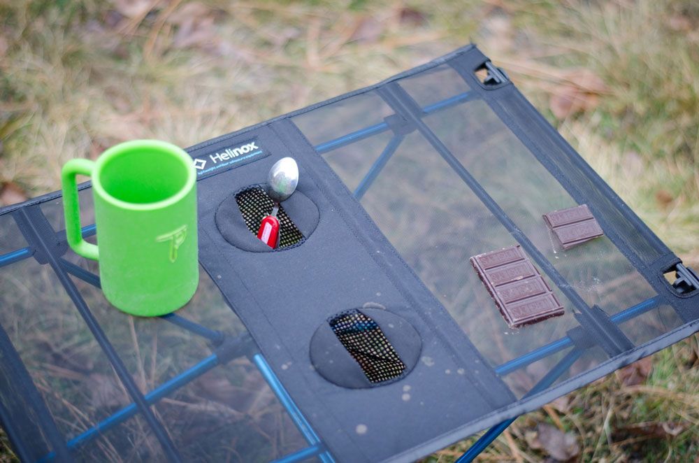 Стіл Helinox Table One Black/O.Blue