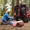 Сумка Osprey Transporter 40 Black/Orange Camo
