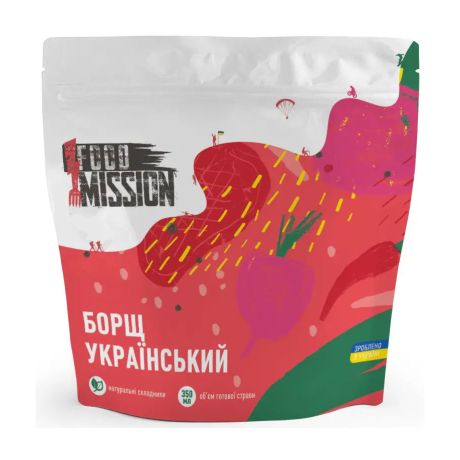 Сушена їжа Food Mission Борщ український