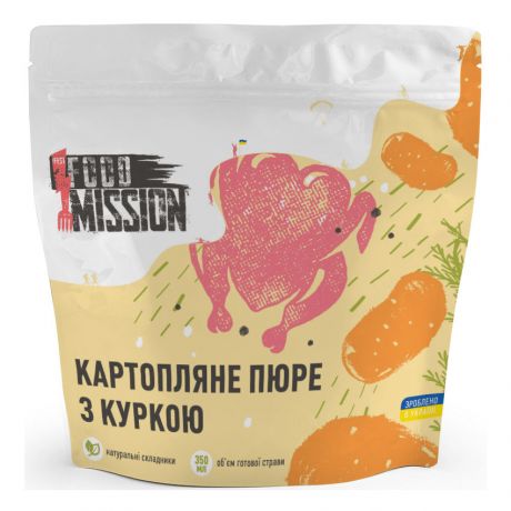 Сушена їжа Food Mission Картопляне пюре з куркою