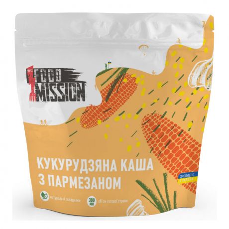 Сушена їжа Food Mission Каша кукурудзяна з пармезаном