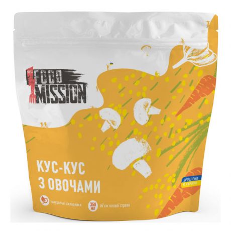 Сушена їжа Food Mission Кус-кус з овочами