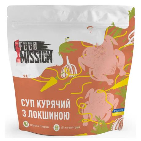 Сушена їжа Food Mission Суп курячий з локшиною