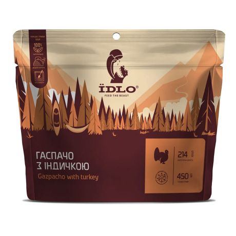 Сушена їжа Їdlo Гаспачо з індичкою