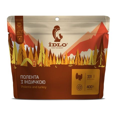 Сушена їжа Їdlo Полента з індичкою