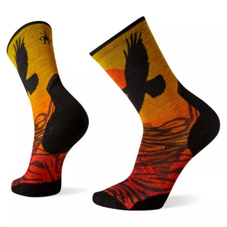 Шкарпетки Smartwool Athlete Edition Run Raven Print Crew Socks