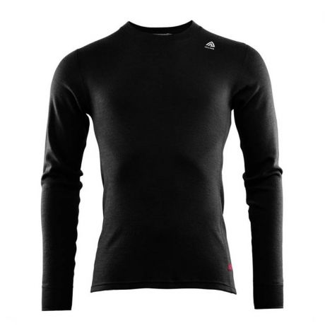 Термокофта Aclima WarmWool 200 Crew Neck Jet Black 