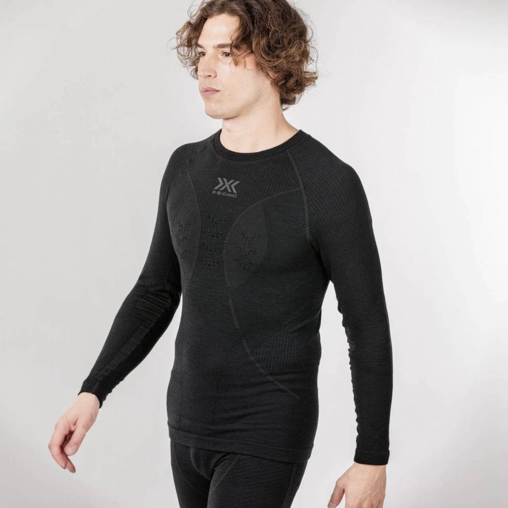 Термофутболка X-Bionic Merino Shirt LG SL Man Black