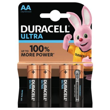 Батарейки Duracell AA Ultra 1х4