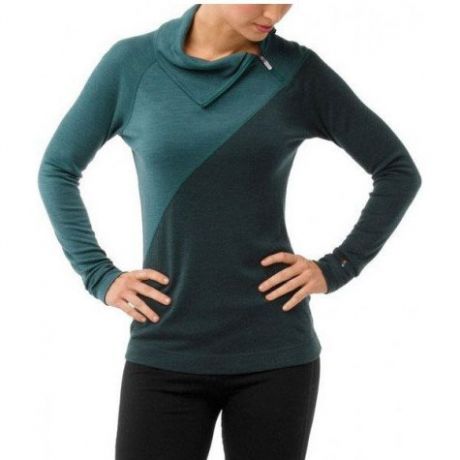 Термокофта Smartwool Wms Merino 250 Asym Top Nile Blue Medallion