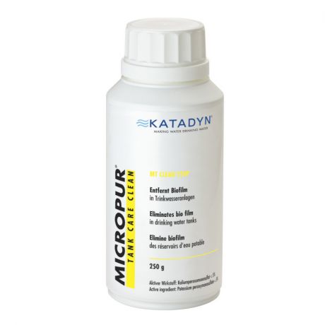 Засіб для очищення резервуарів з водою Katadyn Micropur Tank Care Line MT Clean 250P (250 г)